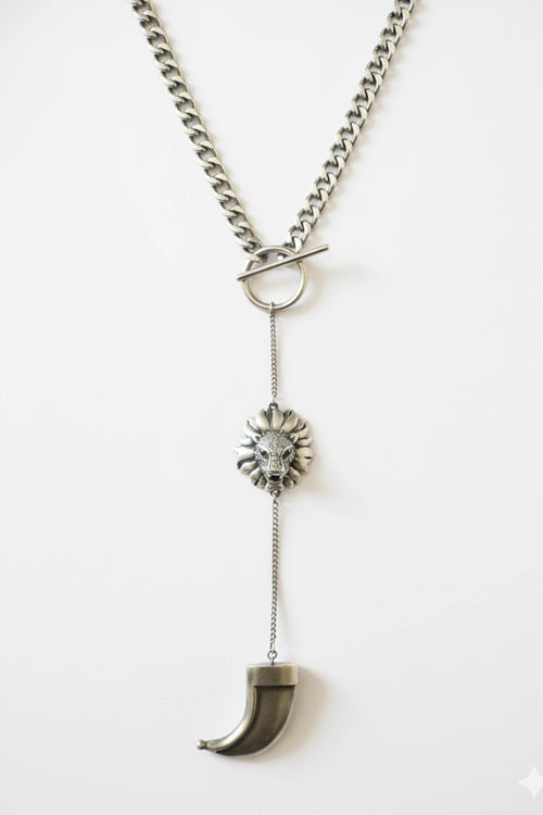 Cuban Chain Lion Necklace