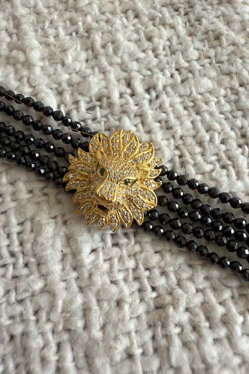 Lion Spinel Choker