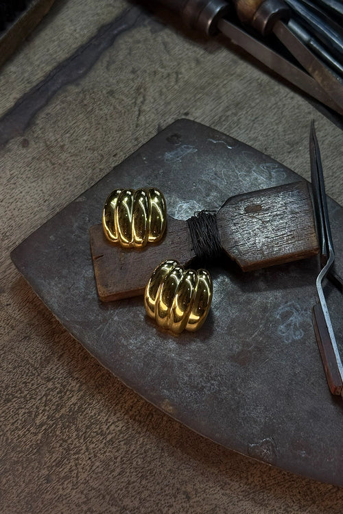Line Vintage Earrings