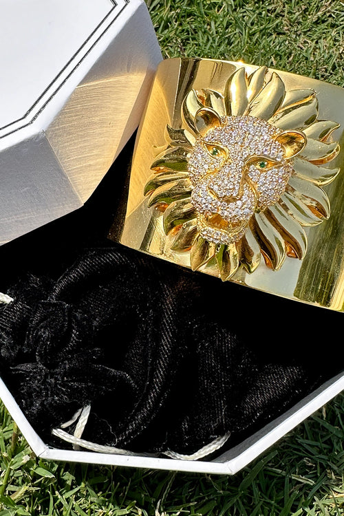 Lion Wrist Cuff