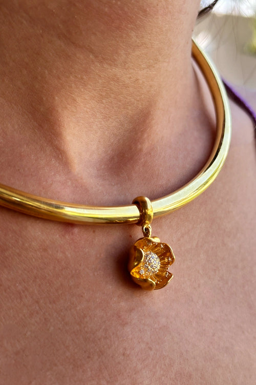 Flower Tube Choker