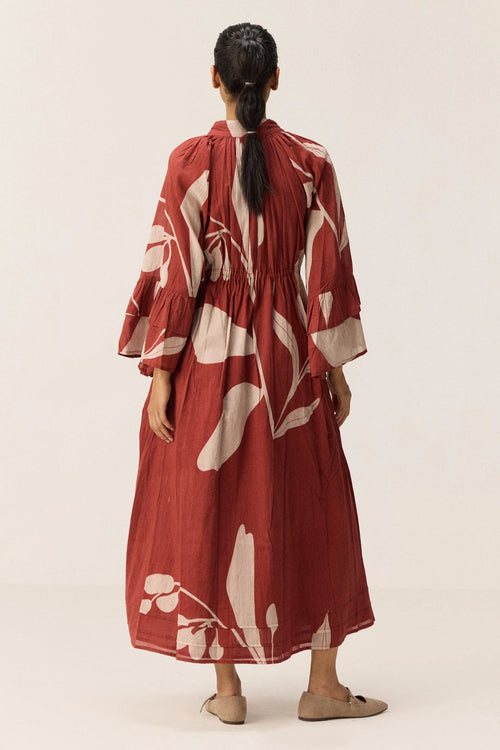 Red Terracotta Dress