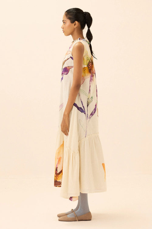 Multicolor Moonbloom Dress