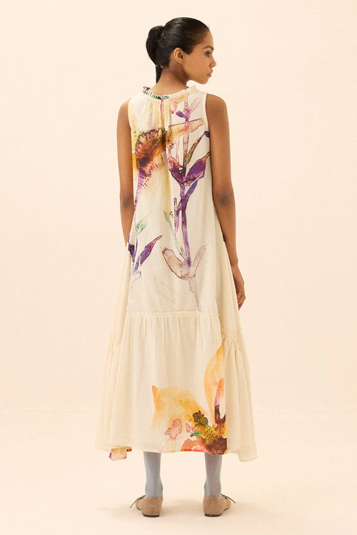 Multicolor Moonbloom Dress