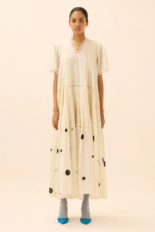 Off White Hourglass Dress