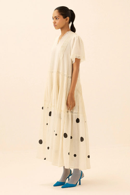 Off White Hourglass Dress