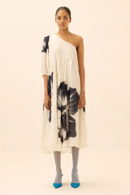 Off White Iceberg Dress