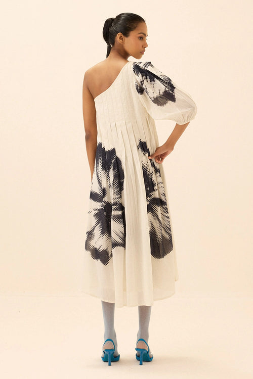 Off White Iceberg Dress