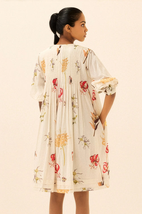 Multicolor Fleurette Dress