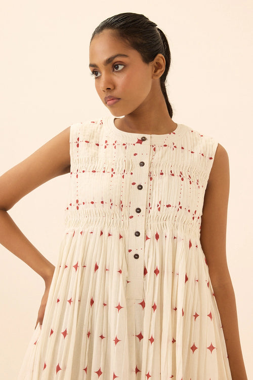 Off White Cadlenut Dress