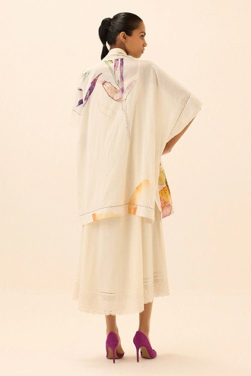 Multicolor Sunup Shrug