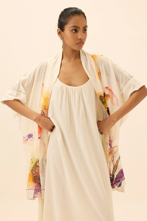 Multicolor Sunup Shrug