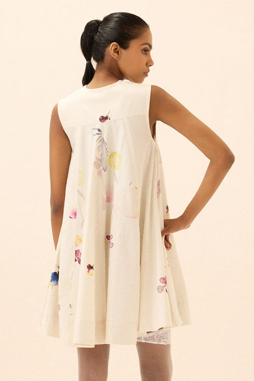 Off White Pristine Dress