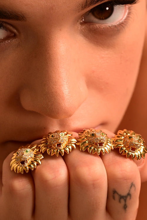 Bold Lion Studs