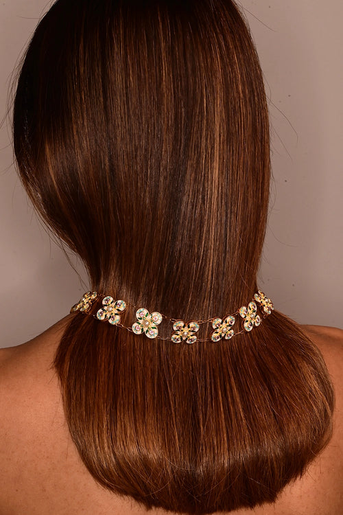 Victorian Enamel Choker