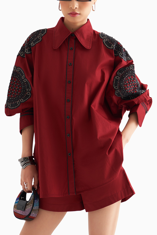 Plum Comet Shirt