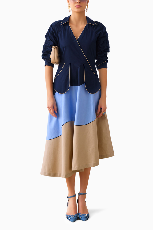 Navy Her Dress