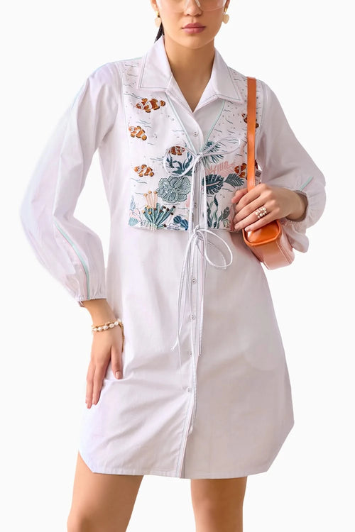 Nemo White Dress