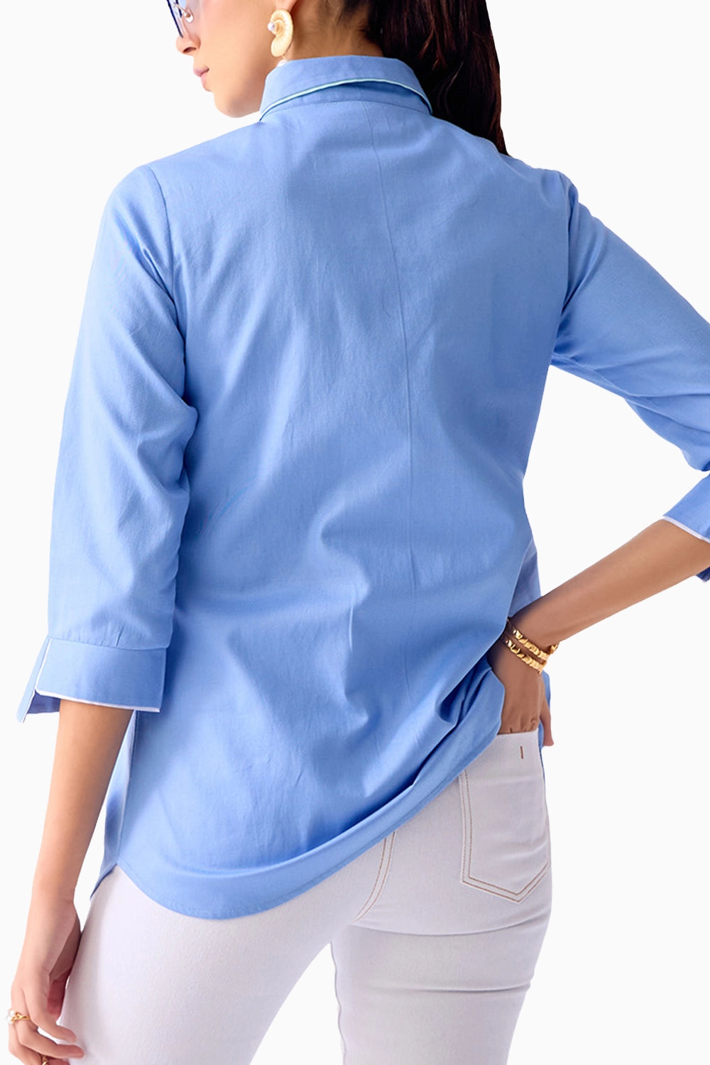 Seaglow Blueberry Shirt