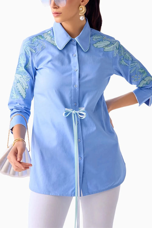 Seaglow Blueberry Shirt