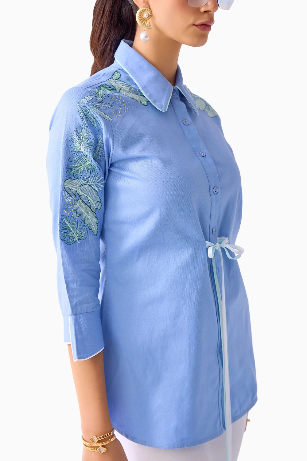 Seaglow Blueberry Shirt