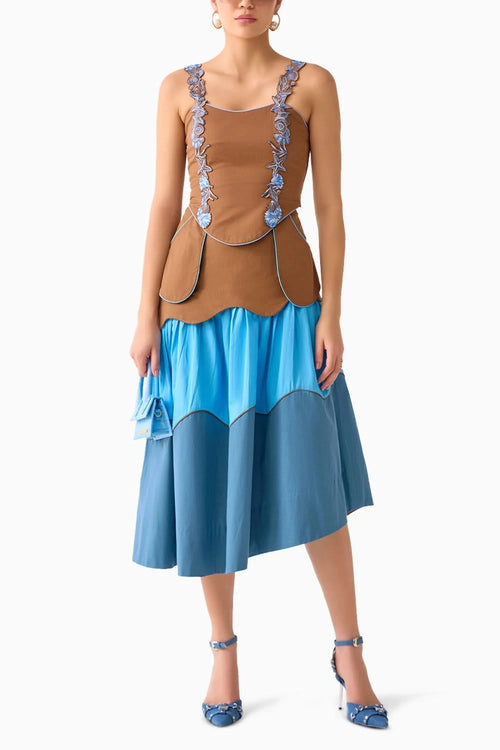 Oasis Corset and Skirt
