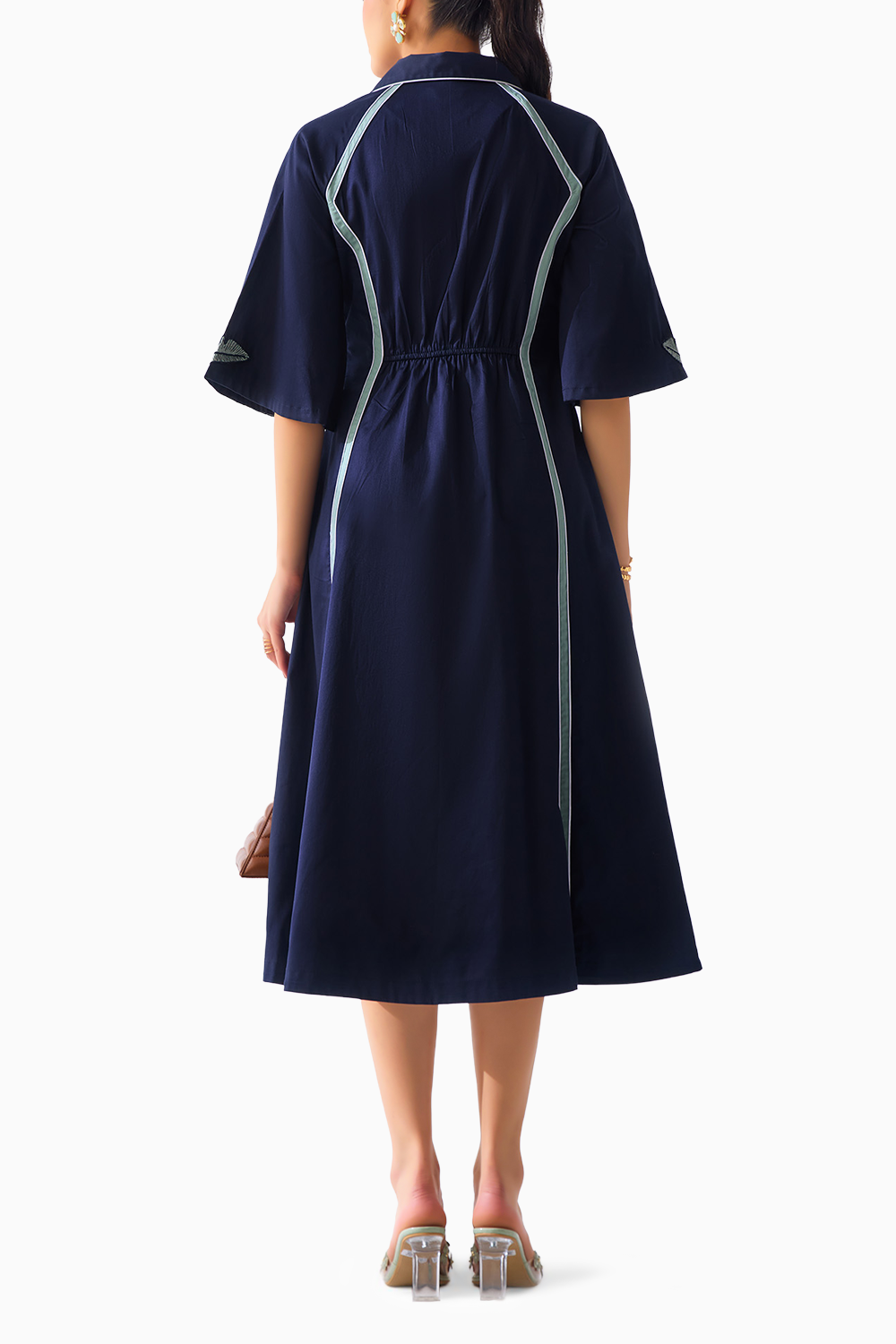 Navy Paradise Dress