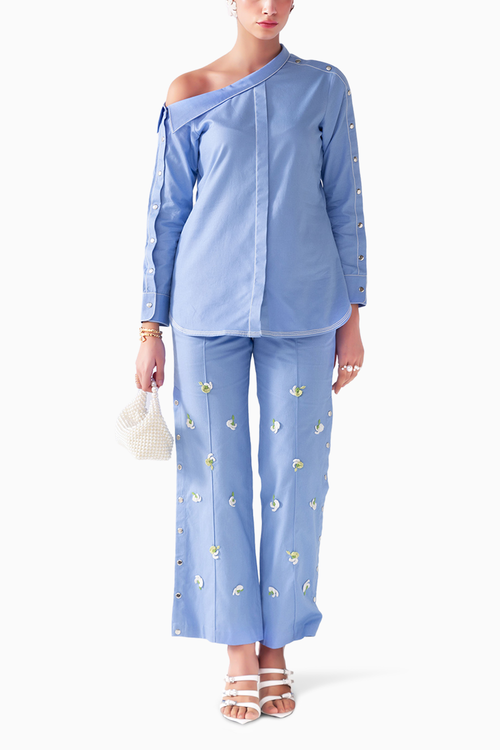 Sydney Blueberry Coord Set
