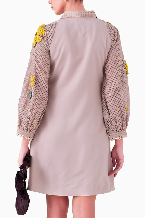 Sunkissed Ecru Dress
