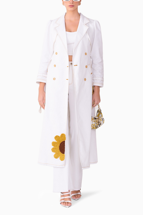 Zoa White Coord Set