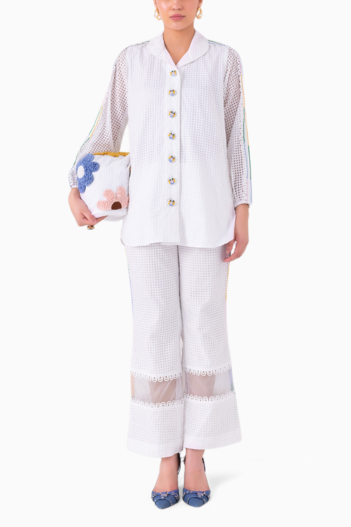 Orla White Coord Set