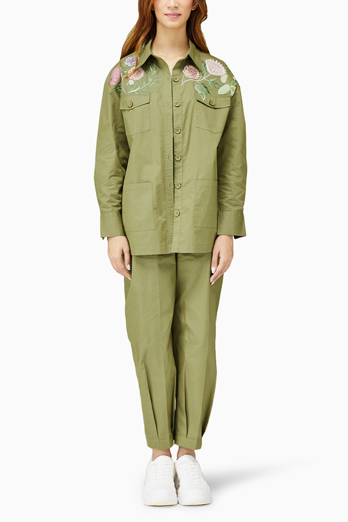 Khaki Green Everyday Shirt and Pants