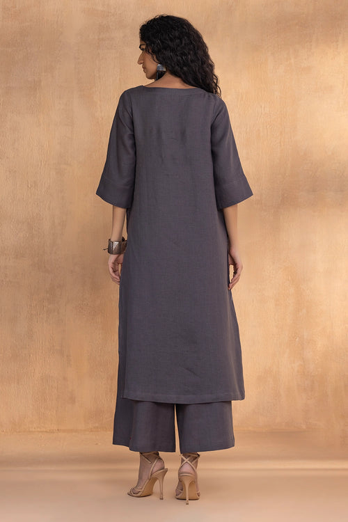 Quatum Theory Charcoal Long Co-ord Set
