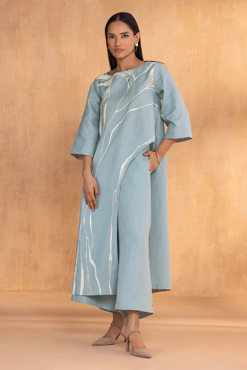 Quatum Theory Light Jade Long Co-ord Set