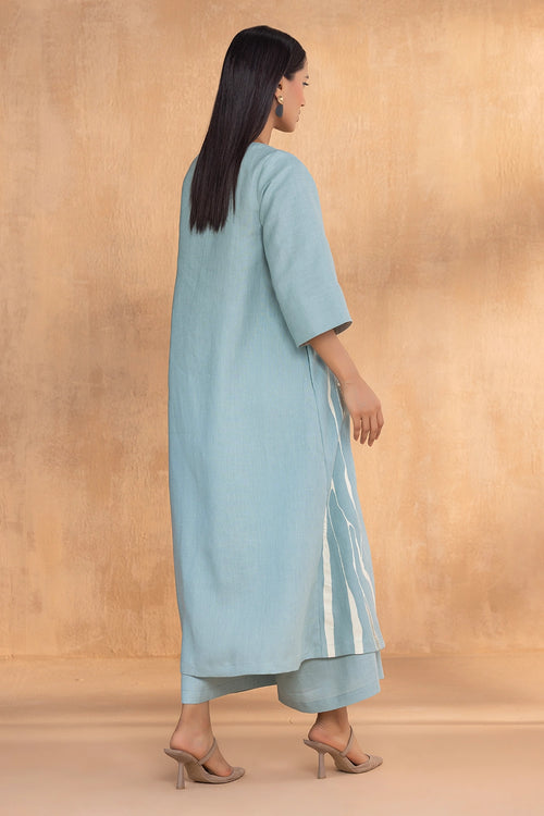 Quatum Theory Light Jade Long Co-ord Set