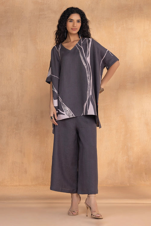 Quatum Theory Charcoal Square Co-ord Set