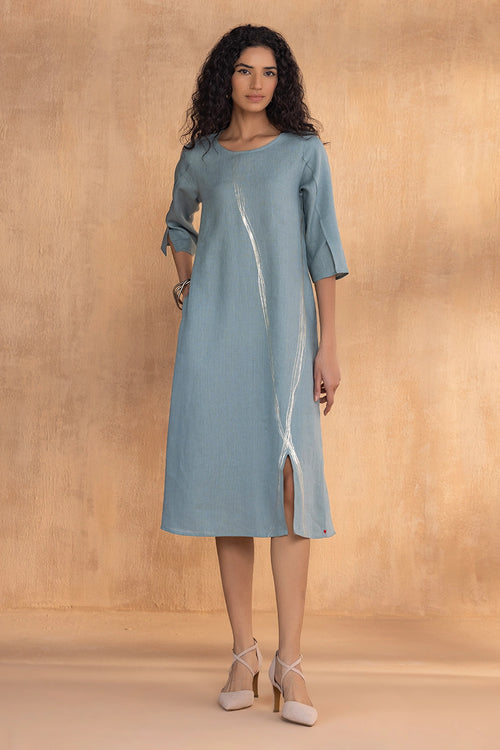 Threads Slice New Jade Dress