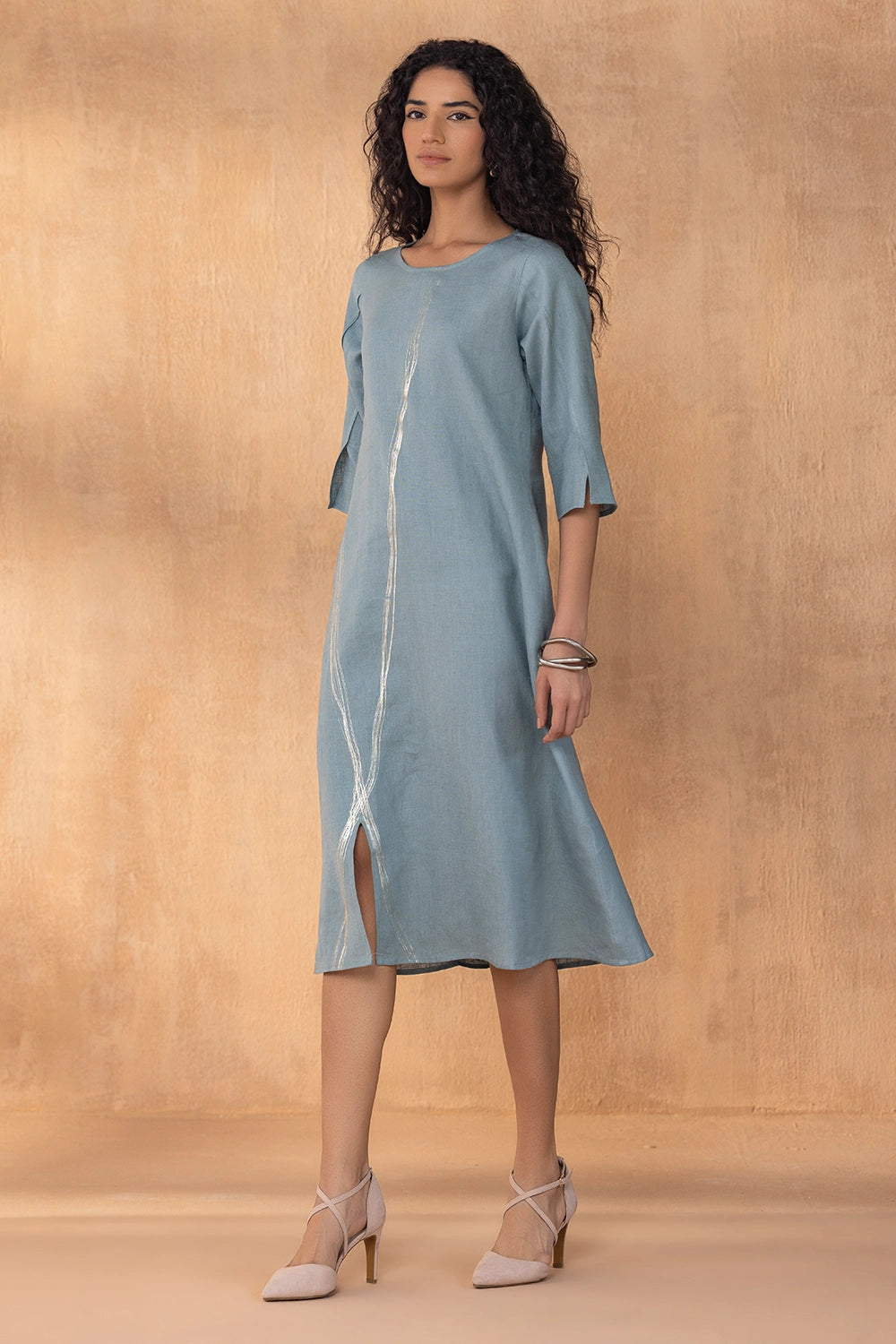 Threads Slice New Jade Dress