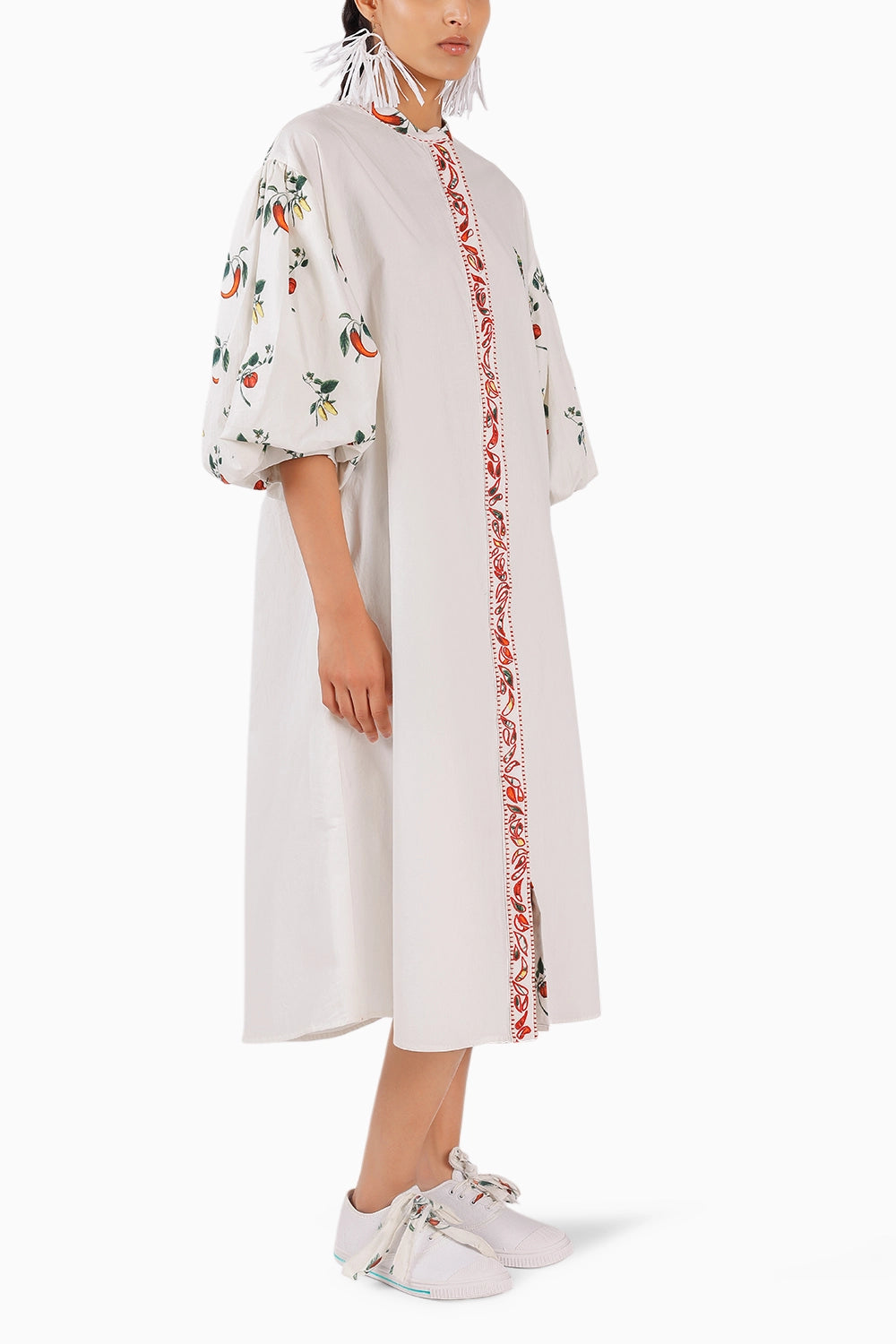 Popline Shirt Dress