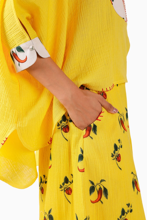 Yellow Co-ord Set