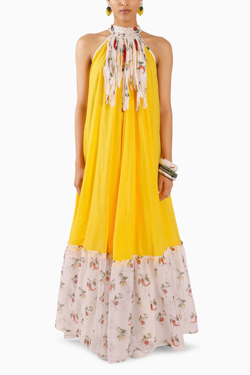 Yellow Maxi Dress