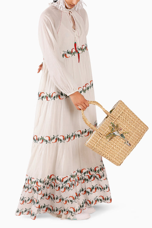 Off White Chilly Maxi Dress