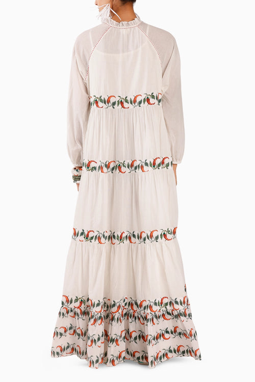 Off White Chilly Maxi Dress