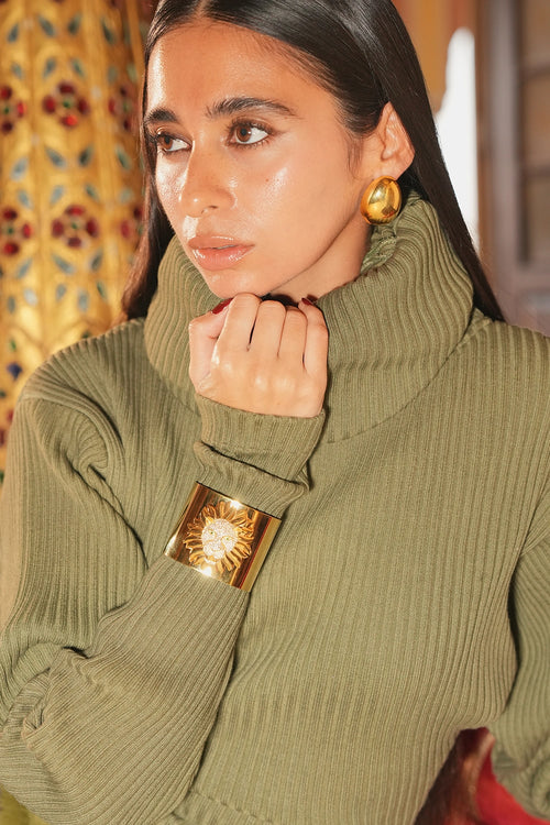 Lion Wrist Cuff
