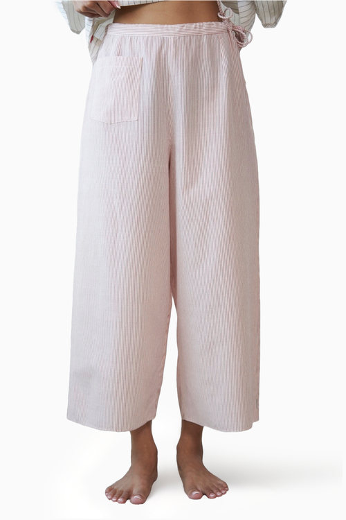 Kora Crimson Crop Pants
