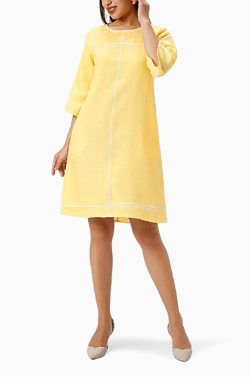 Crossroad Yellow Dress
