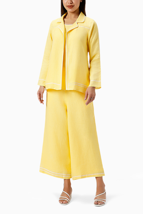 Crossroad Yellow Jacket with B-shell and Pant