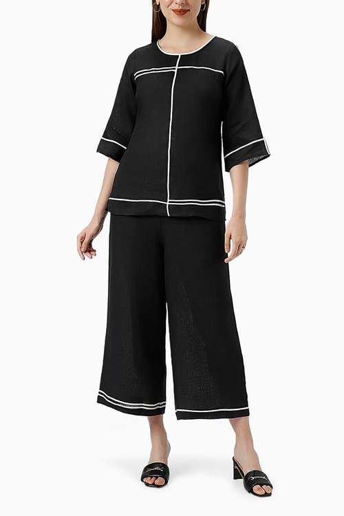 Crossroad Black Top and Pant