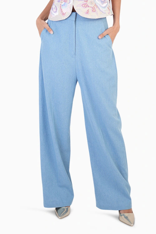 Classic Straight Denim Pants