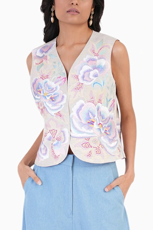 Floral Melody Waistcoat